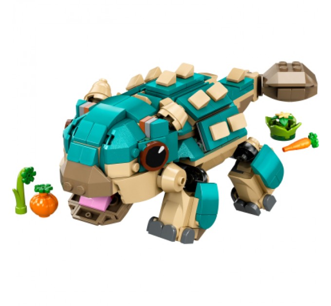 LEGO Конструктор LEGO Jurassic World Малюк Бампі: Анкілозавр (76962)