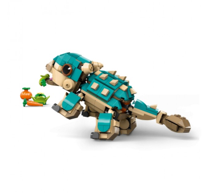 LEGO Конструктор LEGO Jurassic World Малюк Бампі: Анкілозавр (76962)