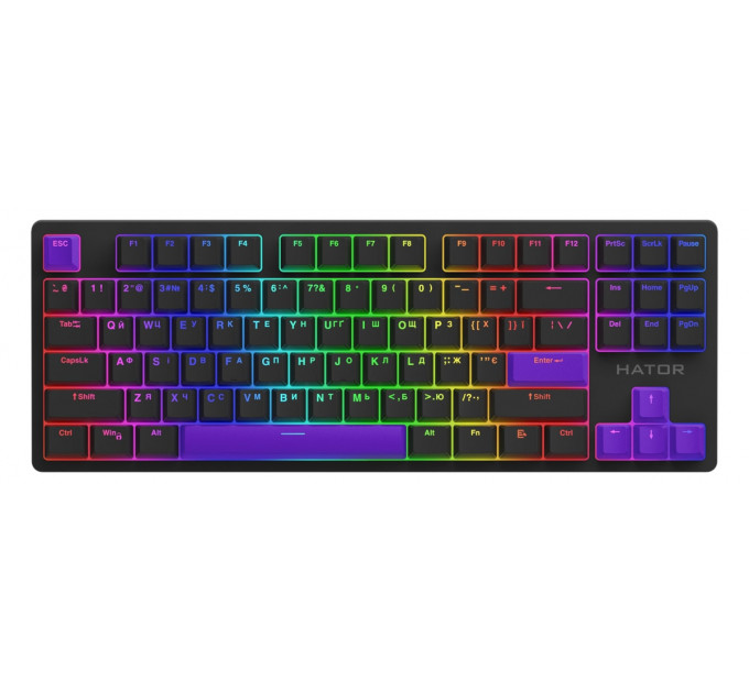 Набір кейкапів Hator PBT Keycaps Autograph Edition Vivid Lilac (HTS-716)
