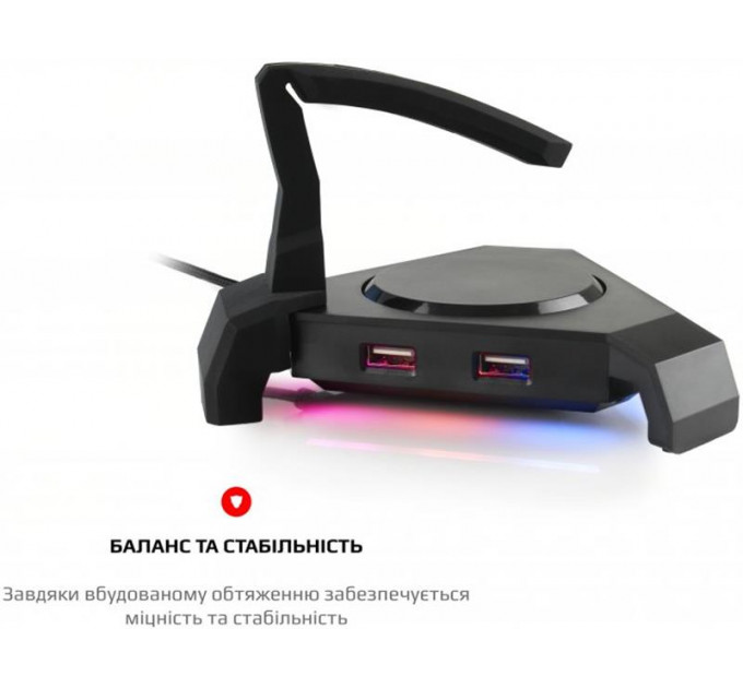 Тримач для кабеля Motospeed Q20 Black (mtq20)