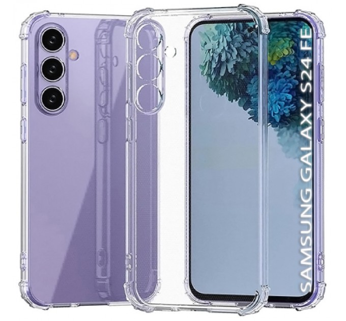 BeCover Чохол до мобільного телефона BeCover Anti-Shock Samsung Galaxy S24 FE SM-S721 Clear (712136)