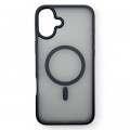 BeCover Чохол до мобільного телефона BeCover Metal Buttons Case (MagSafe) для Apple iPhone 16 Black (712090)
