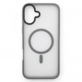 BeCover Чохол до мобільного телефона BeCover Metal Buttons Case (MagSafe) для Apple iPhone 16 Gray (712092)