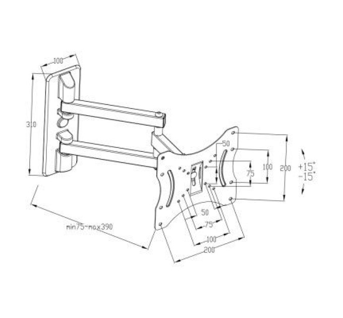 Vinga Кронштейн Vinga TM32-2251