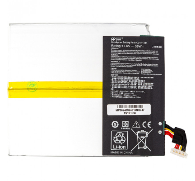 Акумулятор до ноутбука ASUS Transformer Book T200TA (C21N1334) 7.6V 38Wh PowerPlant (NB432158)