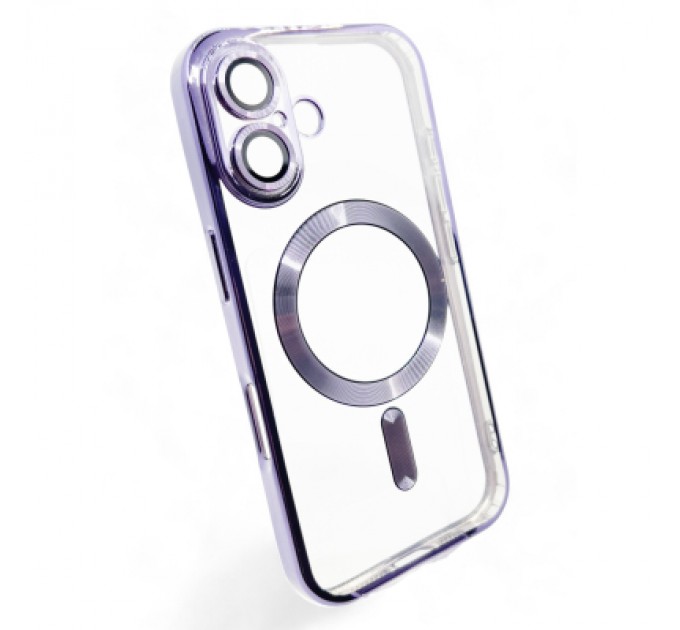 BeCover Чохол до мобільного телефона BeCover TPU Chrome Case (MagSafe) для Apple iPhone 16 Plus Purple (712079)