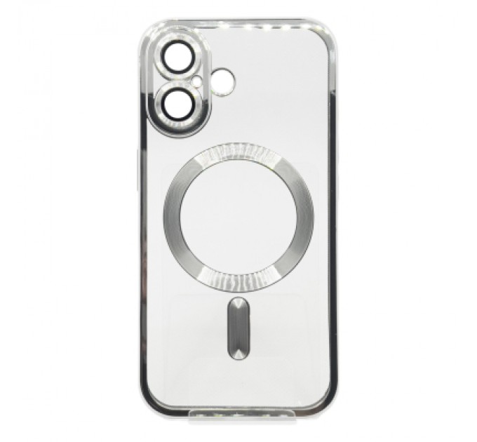 BeCover Чохол до мобільного телефона BeCover TPU Chrome Case (MagSafe) для Apple iPhone 16 Plus Silver (712078)