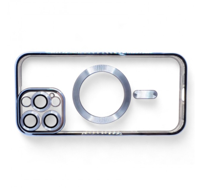 BeCover Чохол до мобільного телефона BeCover TPU Chrome Case (MagSafe) для Apple iPhone 16 Pro Sierra Blue (712082)
