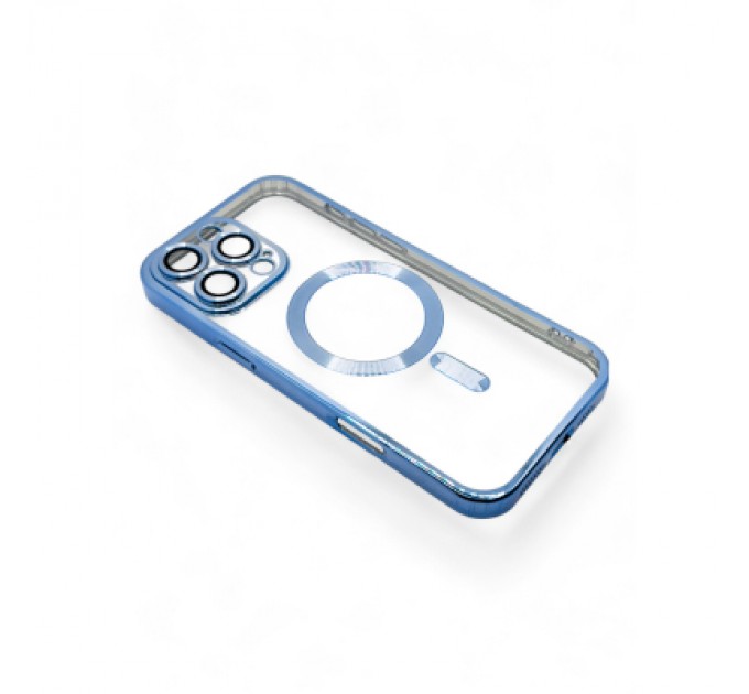 BeCover Чохол до мобільного телефона BeCover TPU Chrome Case (MagSafe) для Apple iPhone 16 Pro Sierra Blue (712082)