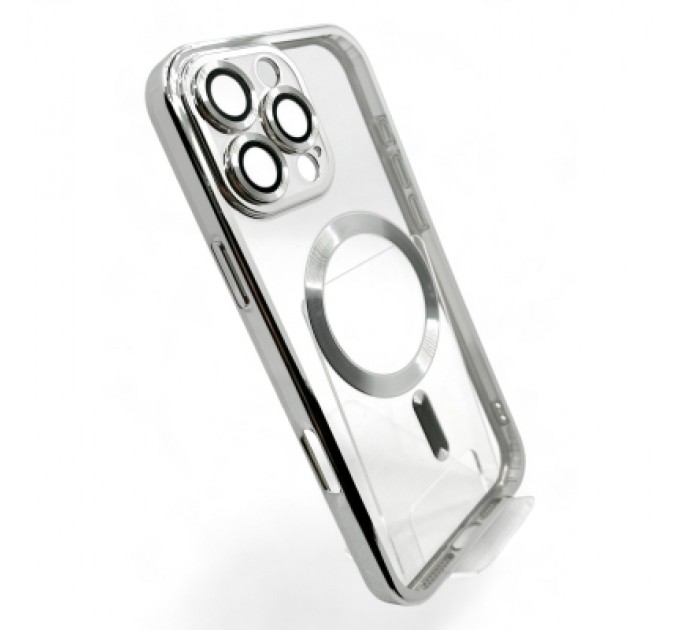 BeCover Чохол до мобільного телефона BeCover TPU Chrome Case (MagSafe) для Apple iPhone 16 Pro Silver (712083)