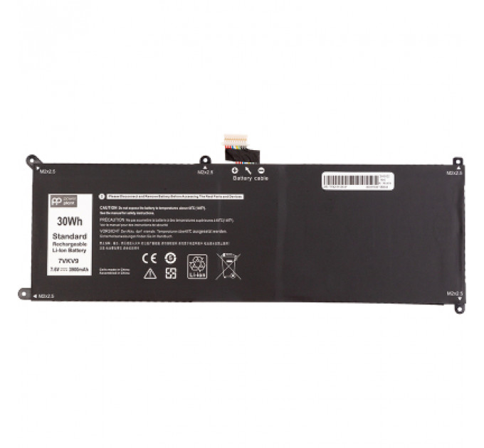 Акумулятор до ноутбука DELL Latitude 12 7275 (7VKV9) 7.6V 3900mAh PowerPlant (NB442041)