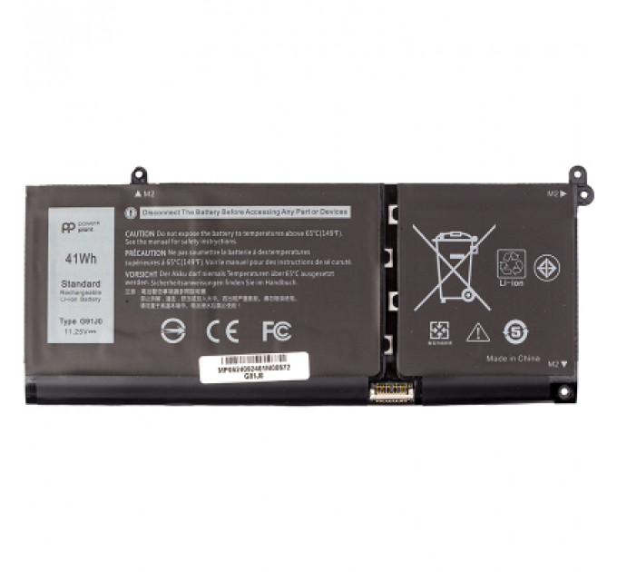 Акумулятор до ноутбука DELL Latitude 3320 (G91J0) 11.25V 3467mAh PowerPlant (NB442157)
