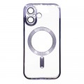 BeCover Чохол до мобільного телефона BeCover TPU Chrome Case (MagSafe) для Apple iPhone 16 Purple (712074)