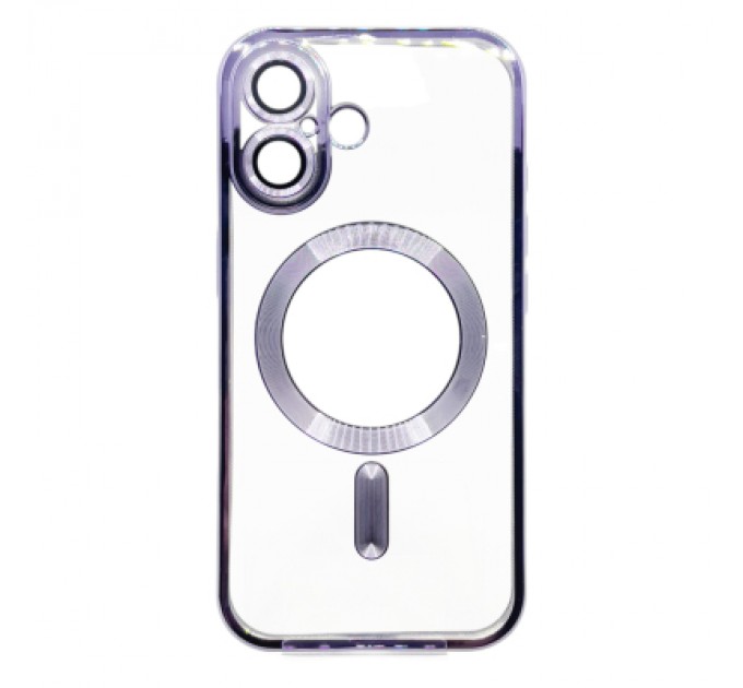 BeCover Чохол до мобільного телефона BeCover TPU Chrome Case (MagSafe) для Apple iPhone 16 Purple (712074)