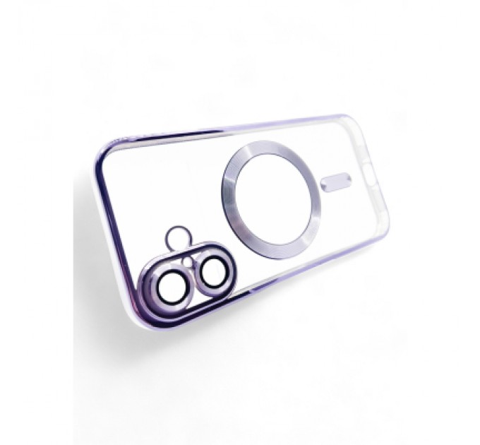 BeCover Чохол до мобільного телефона BeCover TPU Chrome Case (MagSafe) для Apple iPhone 16 Purple (712074)