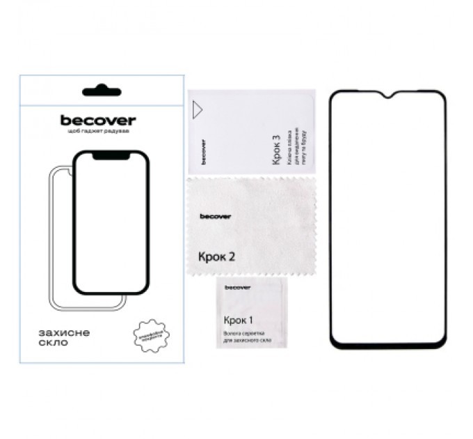 BeCover Скло захисне BeCover Blackview A52 Pro Black (712128)