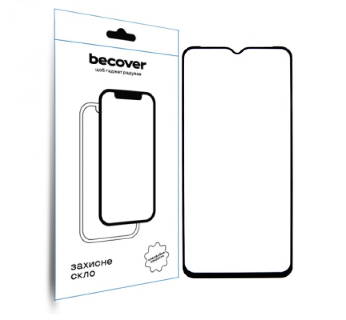 BeCover Скло захисне BeCover Ulefone Armor 12s Black (712129)