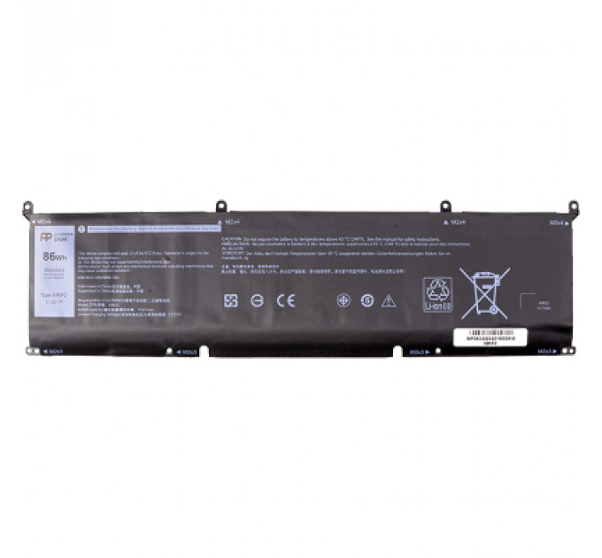 Акумулятор до ноутбука DELL XPS 15 9500 (69KF2) 11.4V 7167mAh PowerPlant (NB442133)