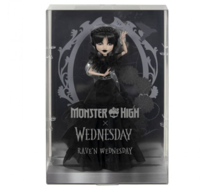 Monster High Лялька Monster High колекційна Венздей Танці Rave N (HXJ03)