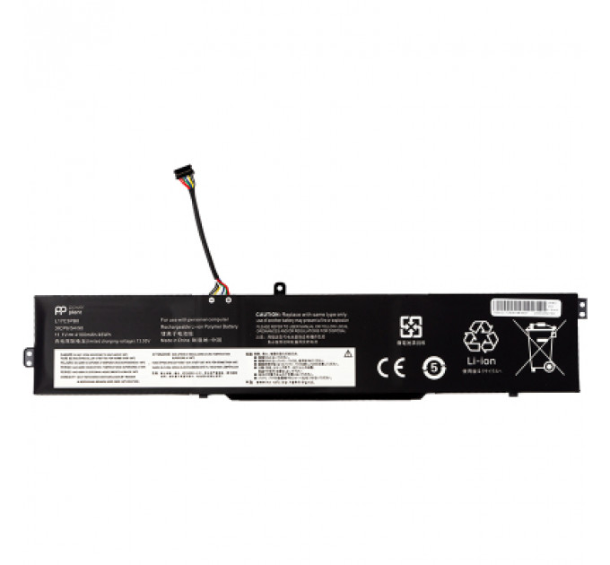 Акумулятор до ноутбука LENOVO IdeaPad 330-15ICH (L17C3PB0) 11.1V 4100mAh PowerPlant (NB482320)