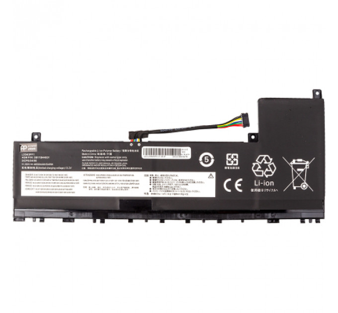 Акумулятор до ноутбука LENOVO IdeaPad 5 Pro 14ARH7 (L20M3PF1) 11.55V 4650mAh PowerPlant (NB482511)
