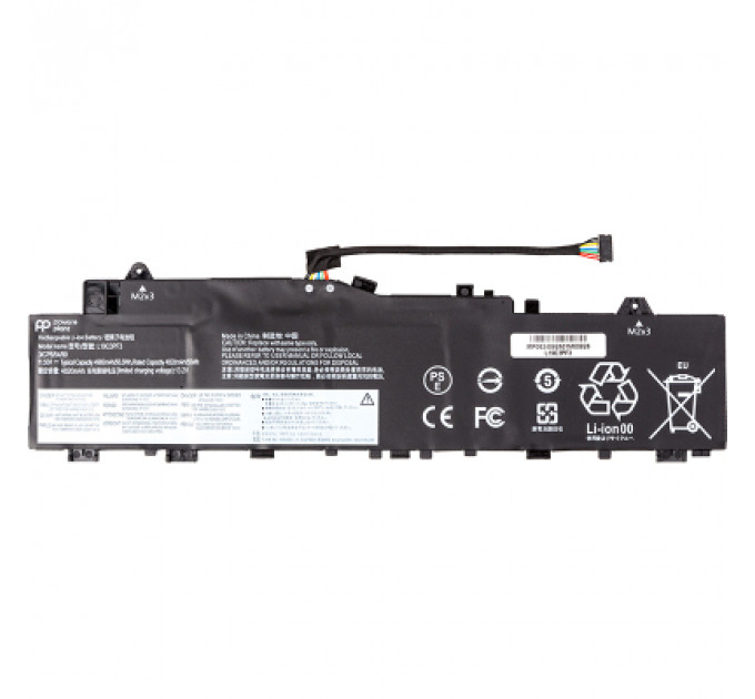 Акумулятор до ноутбука LENOVO IdeaPad 5-14IIL05 (L19C3PF3) 11.5V 4965mAh PowerPlant (NB482627)