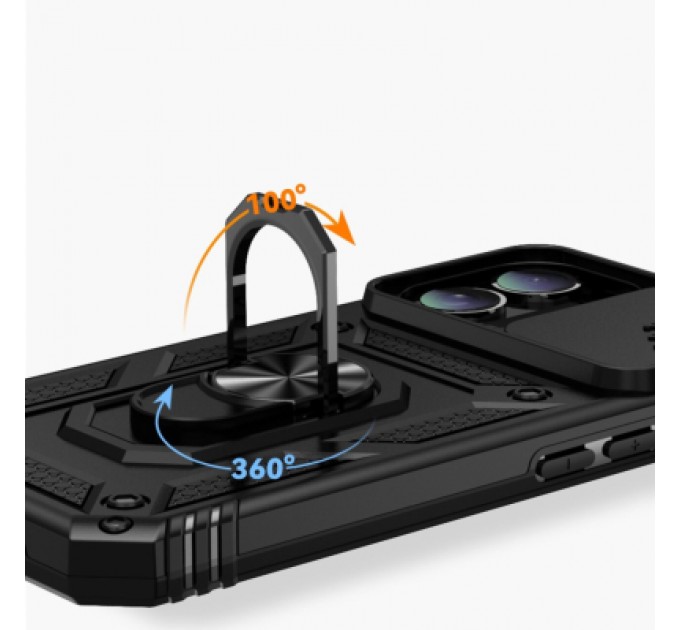 BeCover Чохол до мобільного телефона BeCover Military Apple iPhone 16 Black (712153)