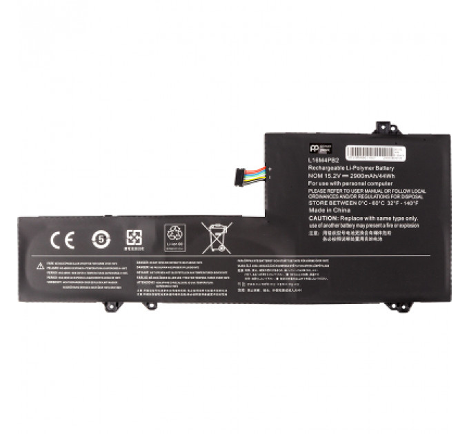 Акумулятор до ноутбука LENOVO IdeaPad 720s-14IKB (L16M4PB2) 15.2V 2900mAh PowerPlant (NB482528)