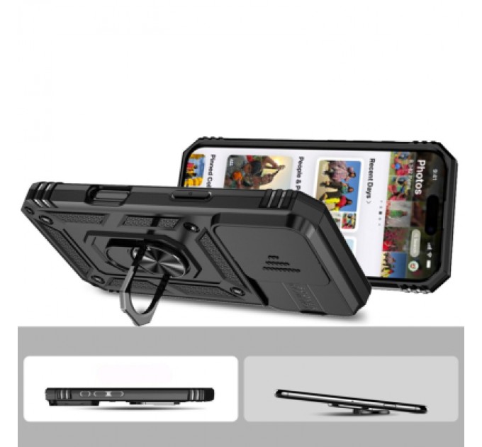 BeCover Чохол до мобільного телефона BeCover Military Apple iPhone 16 Pro Black (712155)