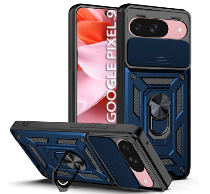 Чохол до мобільного телефона BeCover Military Google Pixel 9 Blue (712185)