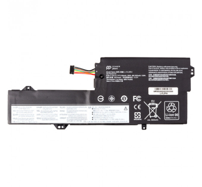 Акумулятор до ноутбука LENOVO Ideapad Yoga 720-12IKB (L17L3P61) 11.52V 3166mAh PowerPlant (NB482535)