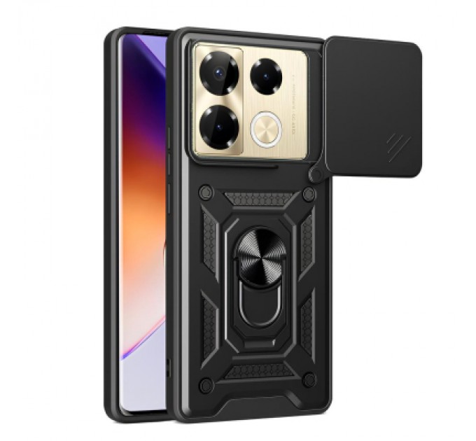 BeCover Чохол до мобільного телефона BeCover Military Infinix Note 40 Pro (X6851) Black (712160)