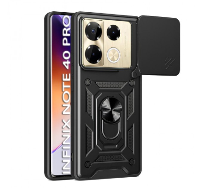 BeCover Чохол до мобільного телефона BeCover Military Infinix Note 40 Pro (X6851) Black (712160)