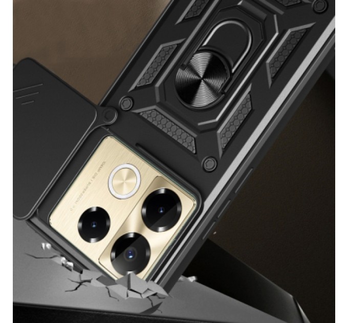 BeCover Чохол до мобільного телефона BeCover Military Infinix Note 40 Pro (X6851) Black (712160)