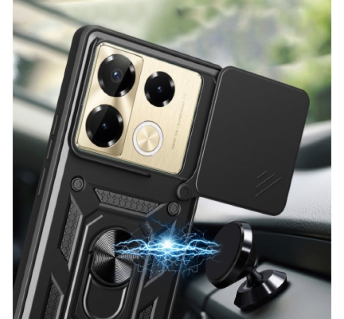 BeCover Чохол до мобільного телефона BeCover Military Infinix Note 40 Pro (X6851) Black (712160)