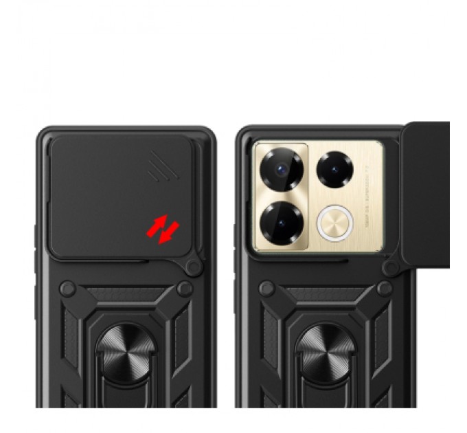 BeCover Чохол до мобільного телефона BeCover Military Infinix Note 40 Pro (X6851) Black (712160)