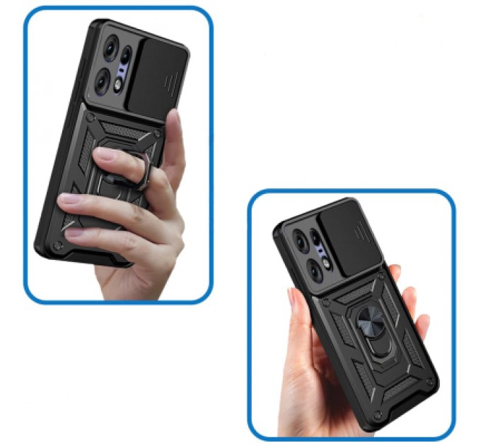 BeCover Чохол до мобільного телефона BeCover Military Motorola Edge 50 Pro Black (712161)