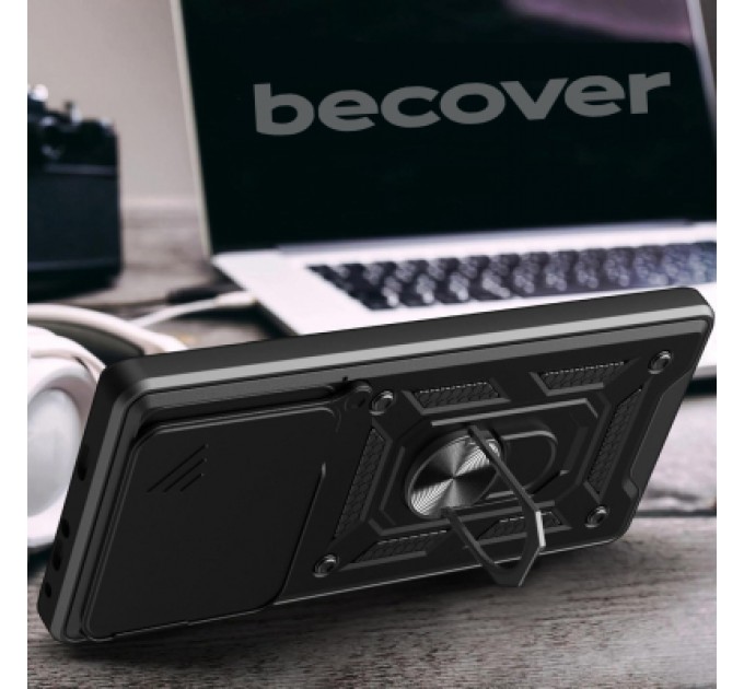BeCover Чохол до мобільного телефона BeCover Military Poco F6 Black (712165)