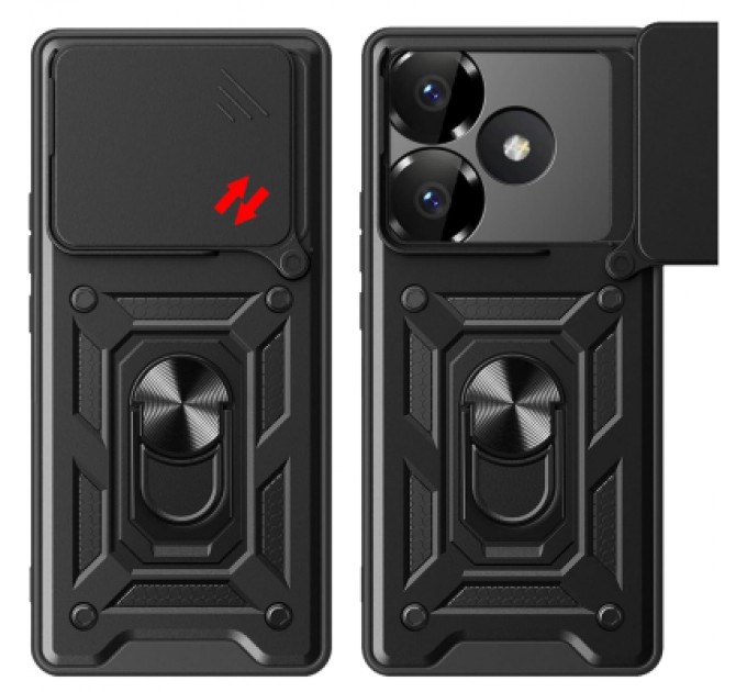 BeCover Чохол до мобільного телефона BeCover Military Poco F6 Black (712165)