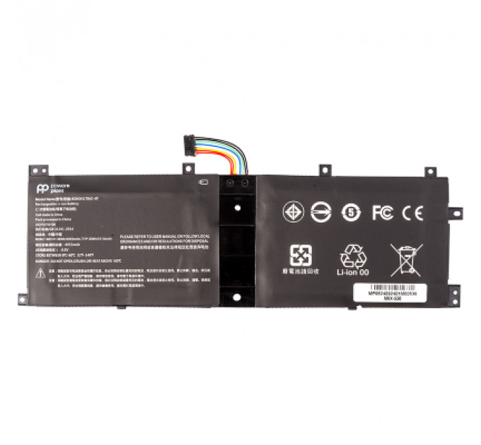 Акумулятор до ноутбука LENOVO Miix 510-12ISK 7.68V 4955mAh PowerPlant (NB482573)
