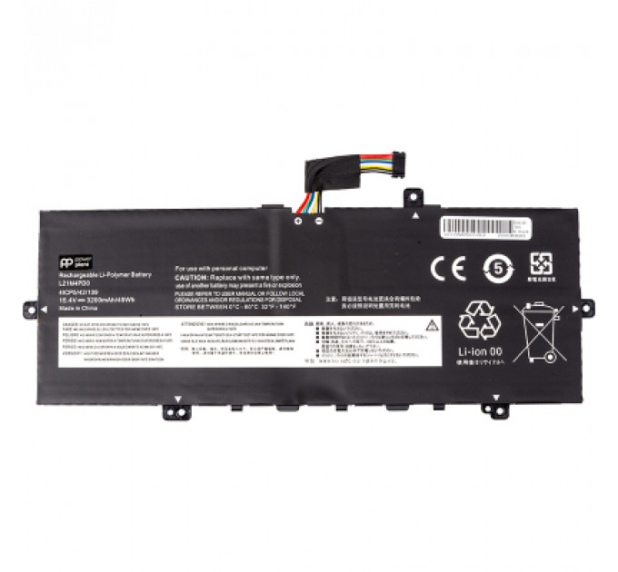 Акумулятор до ноутбука LENOVO ThinkBook 13x G2 IAP Series (L21M4PD0) 15.4V 3200mAh PowerPlant (NB482504)