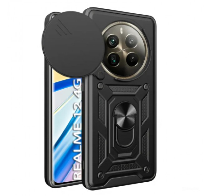 BeCover Чохол до мобільного телефона BeCover Military Realme 12 4G Black (712174)