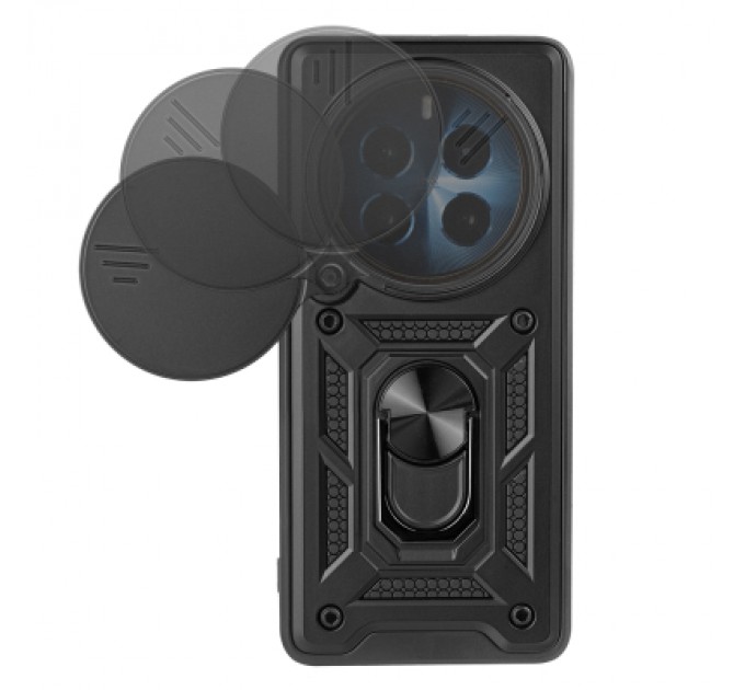 BeCover Чохол до мобільного телефона BeCover Military Realme 12 Pro 5G Black (712176)