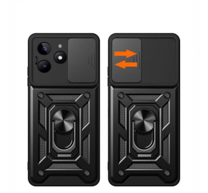 BeCover Чохол до мобільного телефона BeCover Military Realme C61 Black (712177)