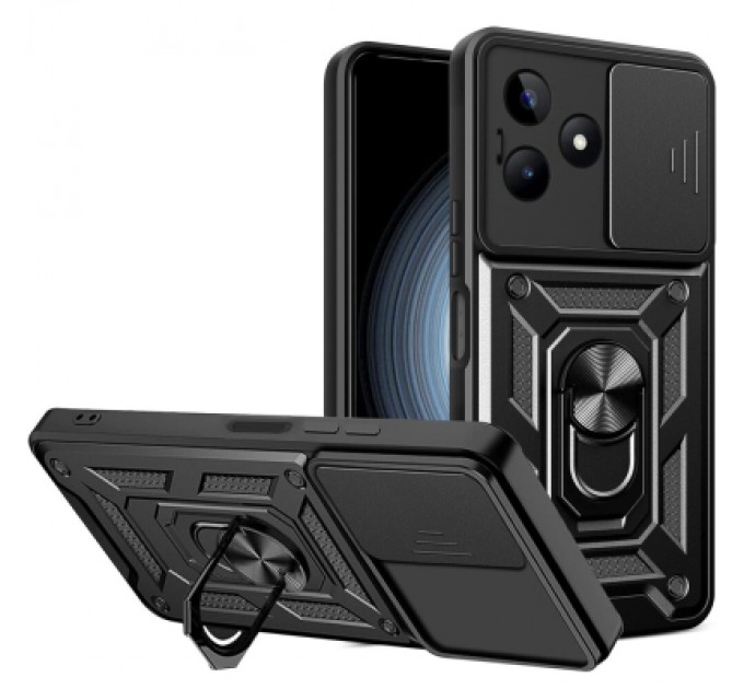 BeCover Чохол до мобільного телефона BeCover Military Realme C63 Black (712178)