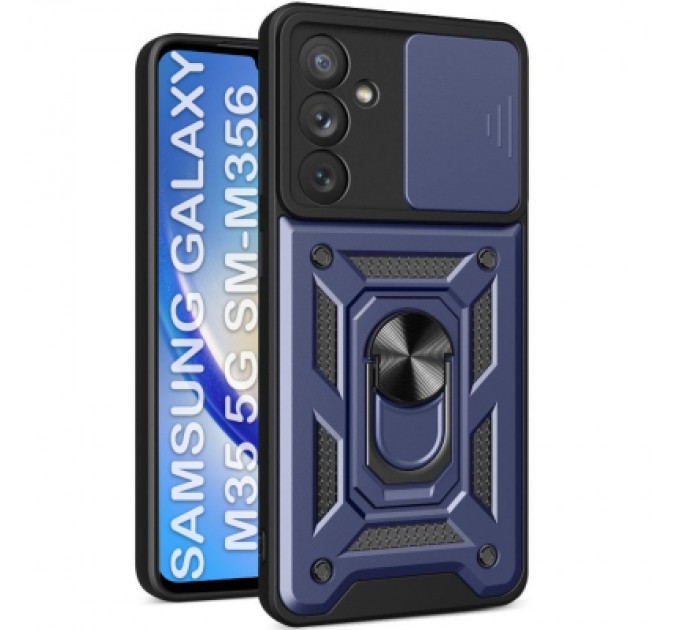 BeCover Чохол до мобільного телефона BeCover Military Samsung Galaxy M35 5G SM-M356 Blue (711542)