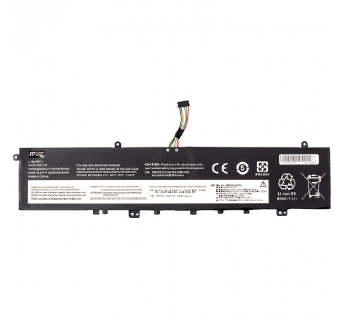 Акумулятор до ноутбука LENOVO Yoga 9-15IMH5 (L18D4PF1) 15.2V 3500mAh PowerPlant (NB482436)