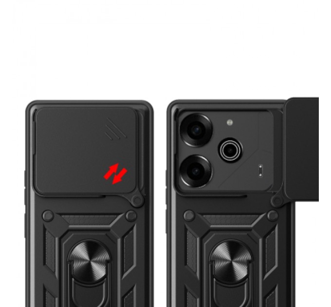 BeCover Чохол до мобільного телефона BeCover Military Tecno POVA 6 (LI7) Black (712167)