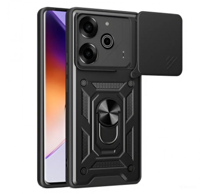 BeCover Чохол до мобільного телефона BeCover Military Tecno POVA 6 (LI7) Black (712167)