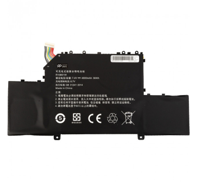 Акумулятор до ноутбука Xiaomi Mi Air 12.5 (R10B01W) 7.4V 4800mA PowerPlant (NB530052)